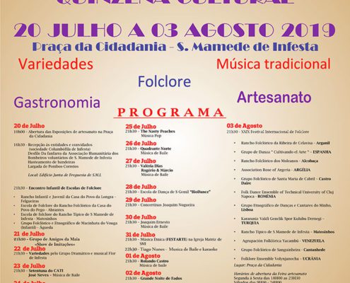 XXX Quinzena Cultural 2019