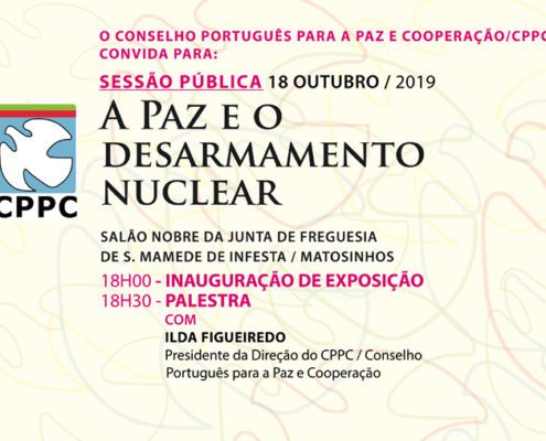 Palestra – A Paz e o Desarmamento Nuclear