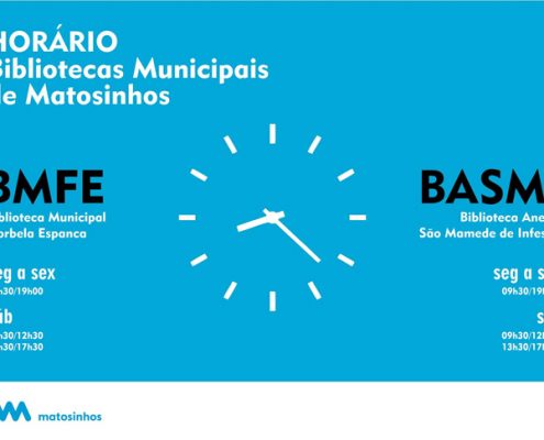 Novo Horário da Biblioteca de São Mamede de Infesta
